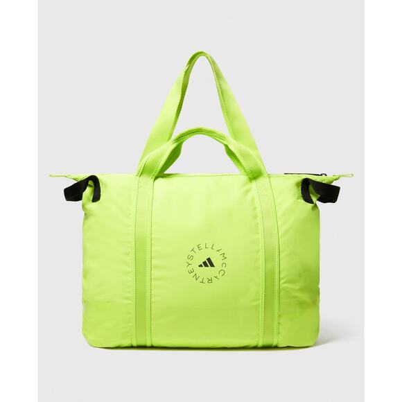 Stella McCarthy, Adidas Logo Tote Bag neon, electric Green, Gym, Tote - Picture 2 of 5